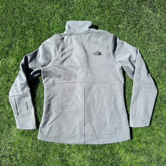 The North Face Windwall Jacket Womens Size Small Country Gray Full Zip Flaw‎ - Picture 8 of 11